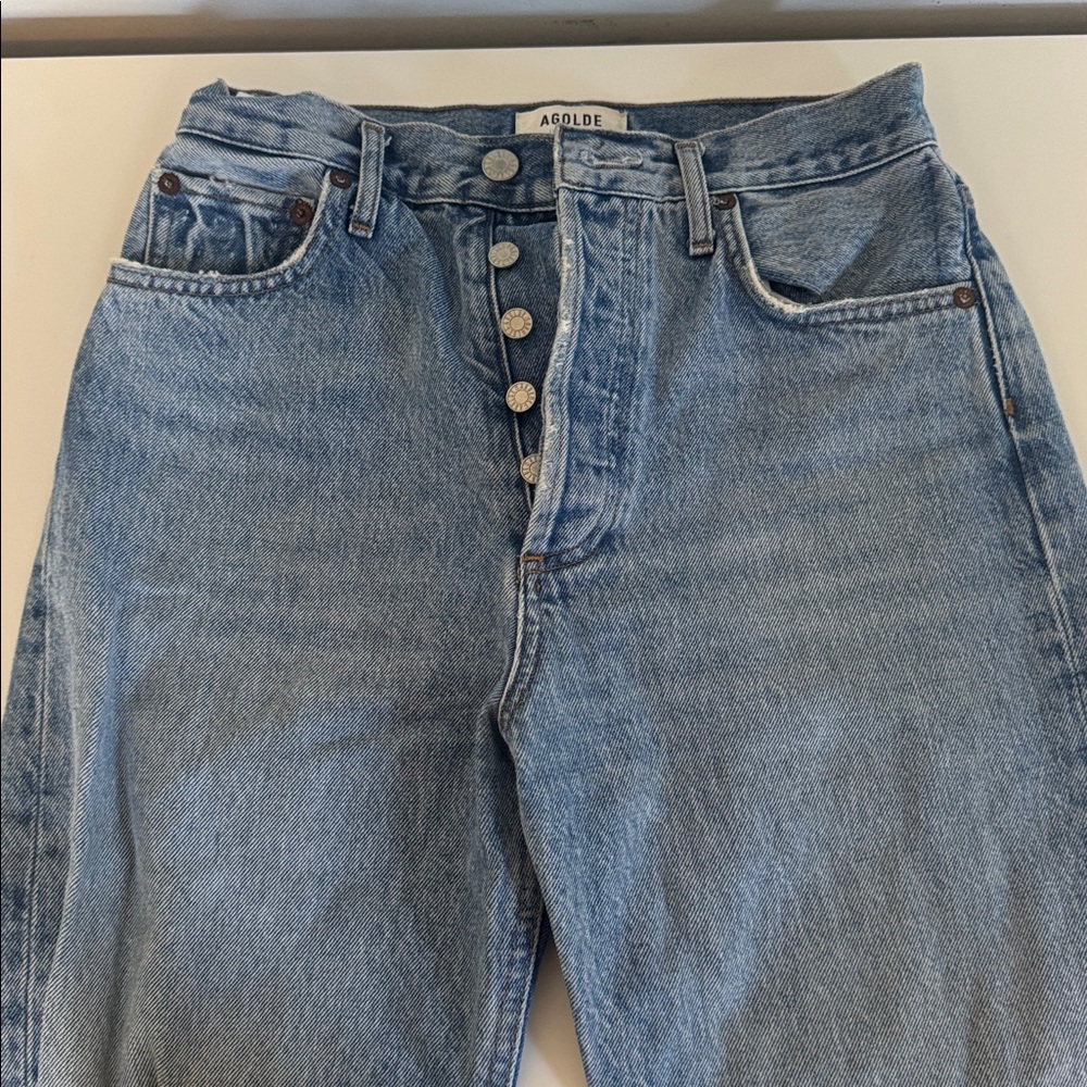 Agolde 90s Pinch Light Blue Relaxed Jeans
